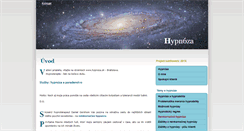 Desktop Screenshot of hypnoza.sk